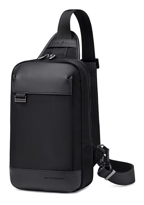 ARCTIC HUNTER τσάντα Crossbody XB00829, 3L, μαύρη XB00829-BK