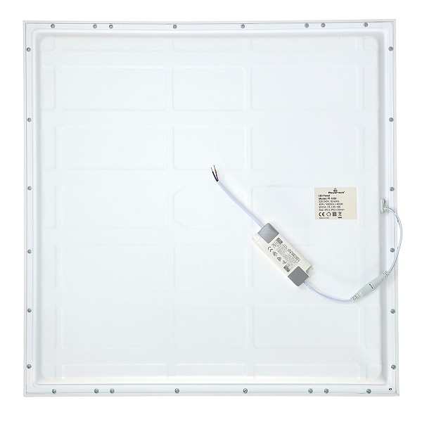 POWERTECH LED panel ψευδοροφής PT-1533, 40W, 59.5x59.5cm, τετράγωνο, 4000K, 4000lm, λευκό PT-1533
