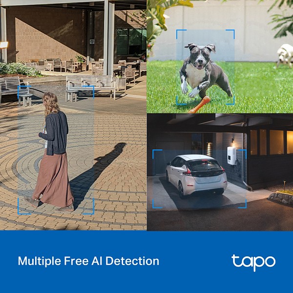 TP-LINK smart κάμερα Tapo C520WS, 2K, WiFi, PTZ, IP66, V2.0 TAPO-C520WS