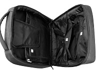 ARCTIC HUNTER τσάντα πλάτης 1701L με θήκη laptop 15.6, USB, 17L, μαύρη 1701L-BK
