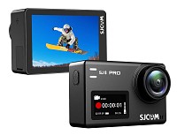SJCAM action camera SJ8 Pro, οθόνη αφής, 12MP/4K, WiFi, αδιάβροχη θήκη, μαύρη SJ8PRO