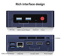 BEELINK mini PC Mini S12, Intel N95, 12GB, 512GB M.2, Windows 11 Pro MINIS12-N95-12512