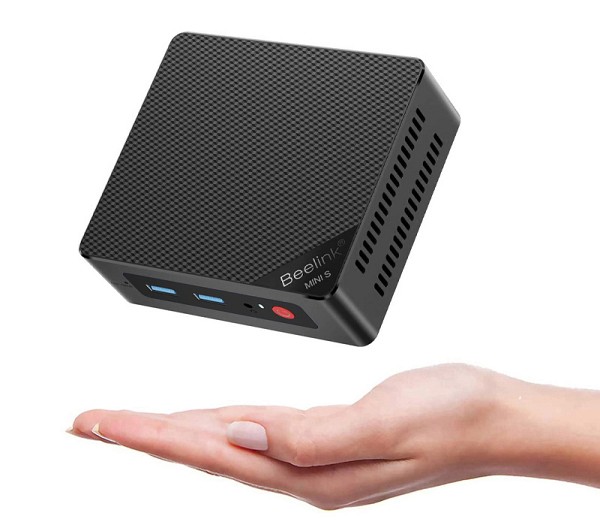 BEELINK mini PC Mini S13, Intel N150, 12GB, 512GB M.2, Windows 11 Pro MINIS-N150-12512
