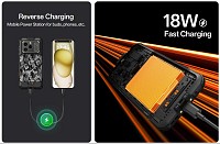 RUGONE smartphone Xever 8, 6.50, 8/128GB, 4800mAh, IP68/IP69K/MIL-STD-810H, μαύρο XEVER8-BK