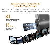 DDPAI smart κάμερα αυτοκινήτου MINI Pro 2K, WiFi DDP-MINIPRO-2K
