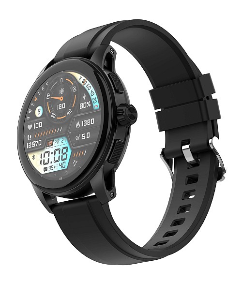 LDNIO smartwatch SW05, heart rate, 1.39" TFT, lP68, μαύρο 6933138603703