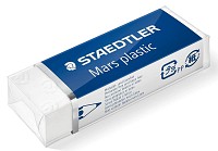 STAEDTLER γόμα 52650, 23x65mm, λευκή 10052650
