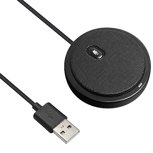 CMTECK επιτραπέζιο μικρόφωνο UM02, omnidirectional, USB, μαύρο UM02
