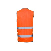 Γιλέκο εργασίας με ανακλαστικές ταινίες πορτοκαλί 3ΧL HVBLAOXXXL