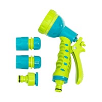 TOP GARDEN Πιστόλι νερού 7 θέσεων με soft grip σετ 4τεμ 1/2 380924