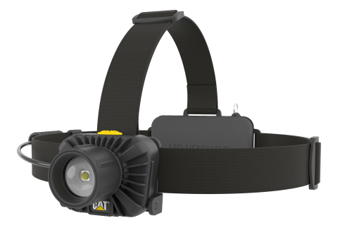 CAT Φακός κεφαλής led επαναφορτιζόμενος αδιάβροχος IPX4 με μέγιστη φωτεινότητα 800lm CT4305