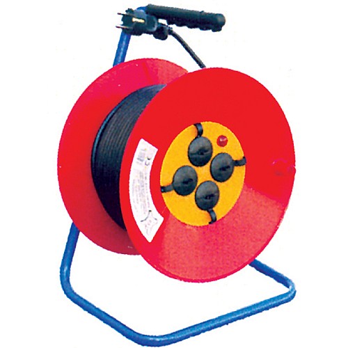 Μπαλαντέζα πλαστικό καρούλι με καλώδιο 50Μ 3*1.5(0206)