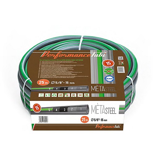 Λάστιχο ποτίσματος Metasteel 5/8'' 15m