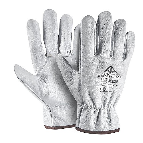 Γάντια Strong S6509 9/L δερμάτινα (driver economy)