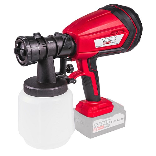 RAIDER R20 Solo Πιστόλι βαφής 20V με δοχείο 1L RDP-CSGC20 074203