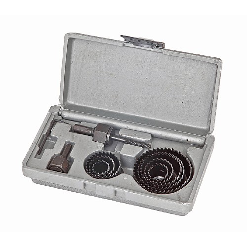 RAIDER Ποτηροτρύπανο ξύλου σετ 11τεμ 19-64ΜΜ 157707