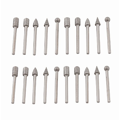 RAIDER Φρέζες διαμαντέ 20τεμ 157709