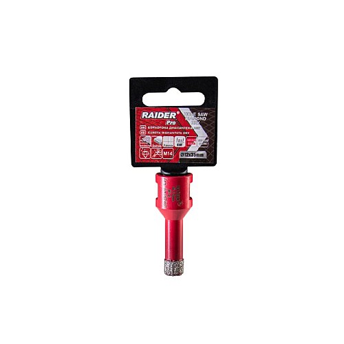 RAIDER Ποτηροτρύπανο διαμαντέ  M14 Φ12mm 157841