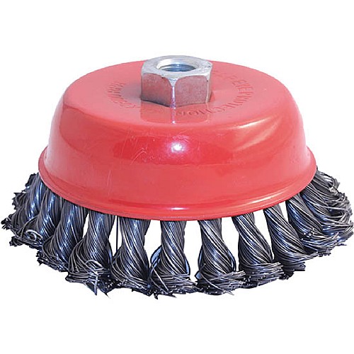 RAIDER Συρματόβουρτσα γωνιακού κοτσίδα 75ΜΜ 171101