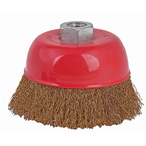 RAIDER Συρματόβουρτσα γωνιακού τροχού καμπάνα 75ΜΜ M14 171103