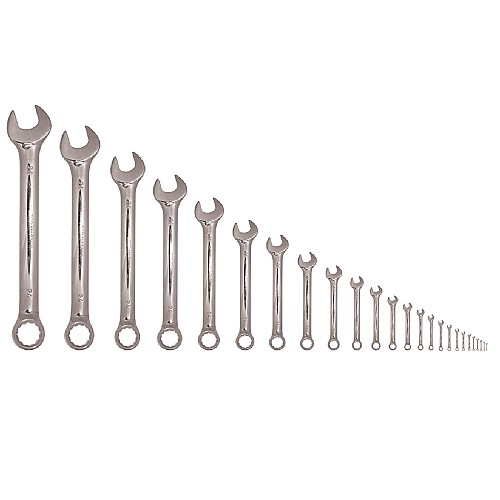 TOP MASTER Γερμανοπολύγωνα σετ 25τεμ Cr-V νίκελ  6-32ΜΜ 235114