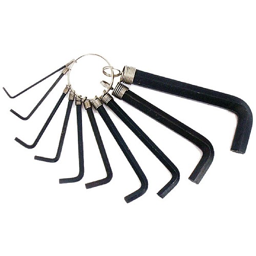 BASIC Αλλεν σετ 10τεμ κρίκου 390303