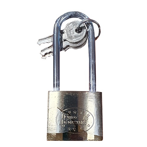 TOP STRONG Λουκέτο μακρύλαιμο ορειχάλκινο 38ΜΜ 500709