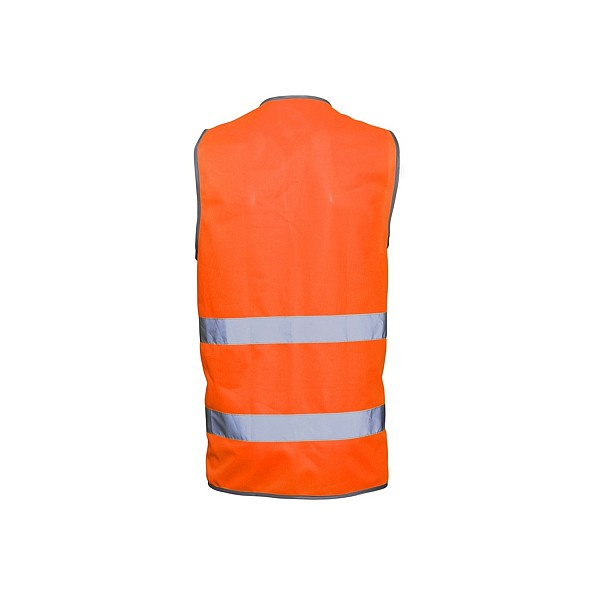 Γιλέκο εργασίας με ανακλαστικές ταινίες πορτοκαλί 3ΧL HVBLAOXXXL