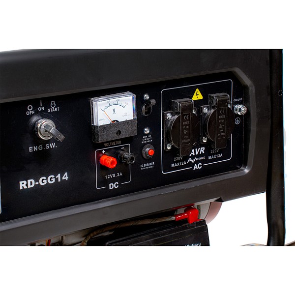 RAIDER Γεννήτρια βενζίνης τετράχρονη 3kW με μίζα RD-GG14 090112