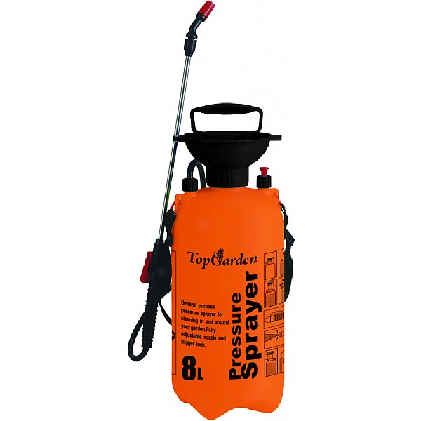 TOP GARDEN Ψεκαστήρας προπίεσεως 8l 380313