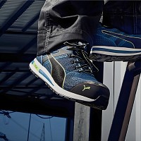 PUMA Παπούτσι εργασίας Blaze knit μπλε S1PS 643060 No.44