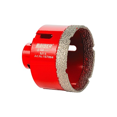 RAIDER Ποτηροτρύπανο διαμαντέ  M14 Φ68mm 157864
