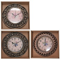 Ρολόι Τοίχου Αντικέ Χρυσό Μπρονζέ 30cm Homie 321897