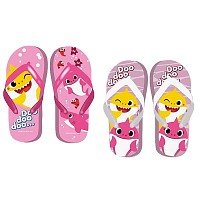 Σαγιονάρες Παιδικές Κοριτσιών Baby Shark 4 Ζευ (23-25) + 4 Ζευ (26-27) + 4 Ζευ (28-30) Baby Shark SK13693