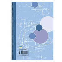 Τετράδια Σπιράλ 4 Θεμάτων A4 Πλαστικό Εξώφυλλο JustNote 104146