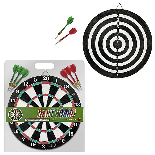 Στόχος Μεσαίος & 6 Βέλη Στόχος=37cm ToyMarkt 911013