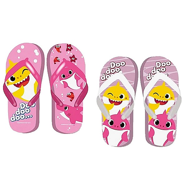 Σαγιονάρες Παιδικές Κοριτσιών Baby Shark 4 Ζευ (23-25) + 4 Ζευ (26-27) + 4 Ζευ (28-30) Baby Shark SK13693