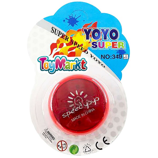 Yoyo (γιογιό) Speed με φως σε Καρτέλα 12x17cm ToyMarkt 913321