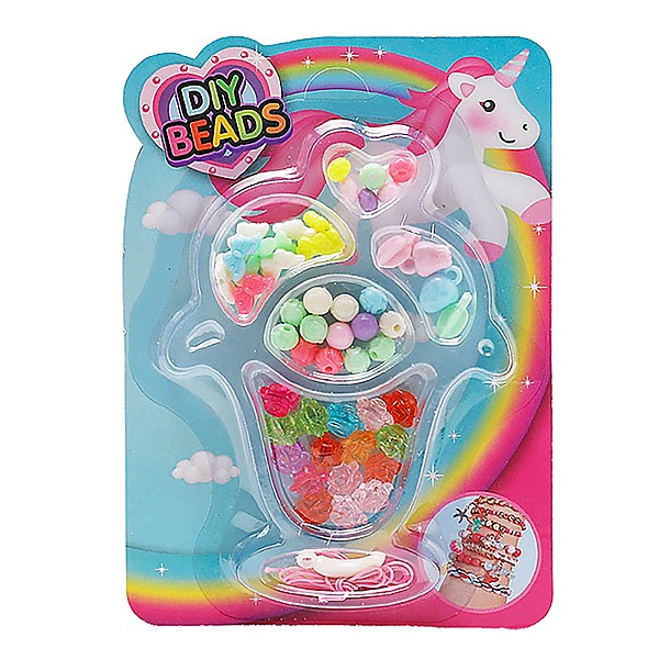 Μίνι σετ Χάντρες 12x17cm ToyMarkt 971300