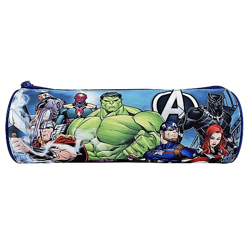 Κασετίνα Βαρελάκι Avengers 23x8cm Avengers 1010E-1411
