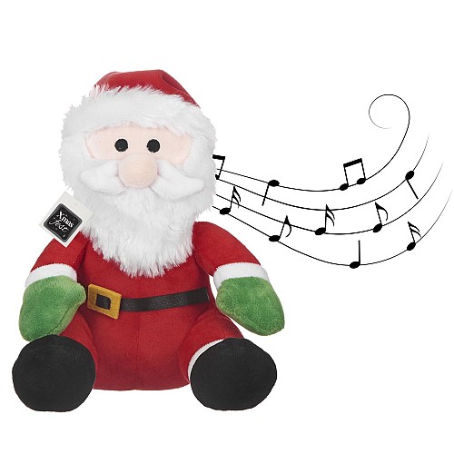 Λούτρινο Άγιος Βασίλης Ελληνικά Κάλαντα 20cm Xmasfest 1132586