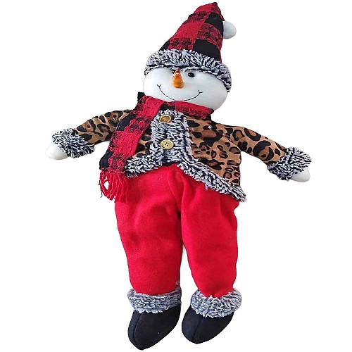 Φιγούρα Αληθοφανής Χιονάνθρωπος 60x18cm Xmasfest 1134048