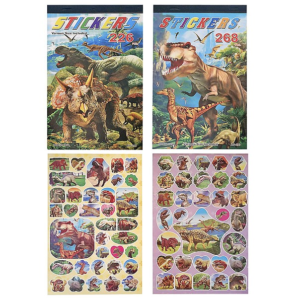 Άλμπουμ με Στίκερ Δεινόσαυρος 24,5x14,5cm JustNote 26705