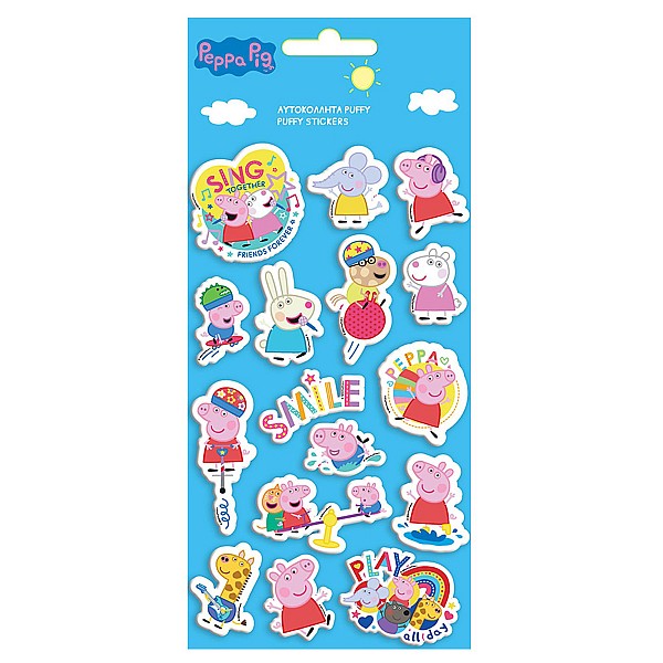 Αυτοκόλλητα Peppa pig 22x10cm Peppa 000482764