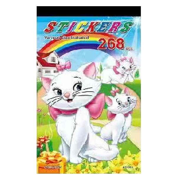 Άλμπουμ με Στίκερ Σχέδιο Γάτες 24,5x14,5cm JustNote 26745