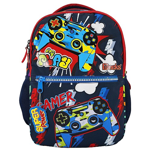 Σακίδιο Δημοτικού Gamer 44x30x11,5cm JustNote 703749