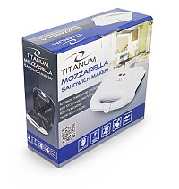 TITANUM SANDWICH MAKER 700W MOZZARELLA