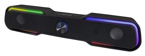 ESPERANZA USB SPEAKERS/SOUNDBAR LED RAINBOW APALA