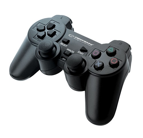 ESPERANZA GAMEPAD PS2/PS3/PC USB CORSAIR BLACK