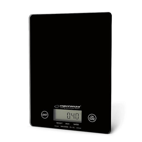 ESPERANZA DIGITAL KITCHEN SCALE LEMON BLACK